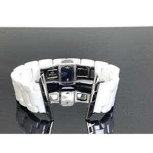 Coach Women's Apple Watch 38/40mm Case Band White Ceramic Bracelet